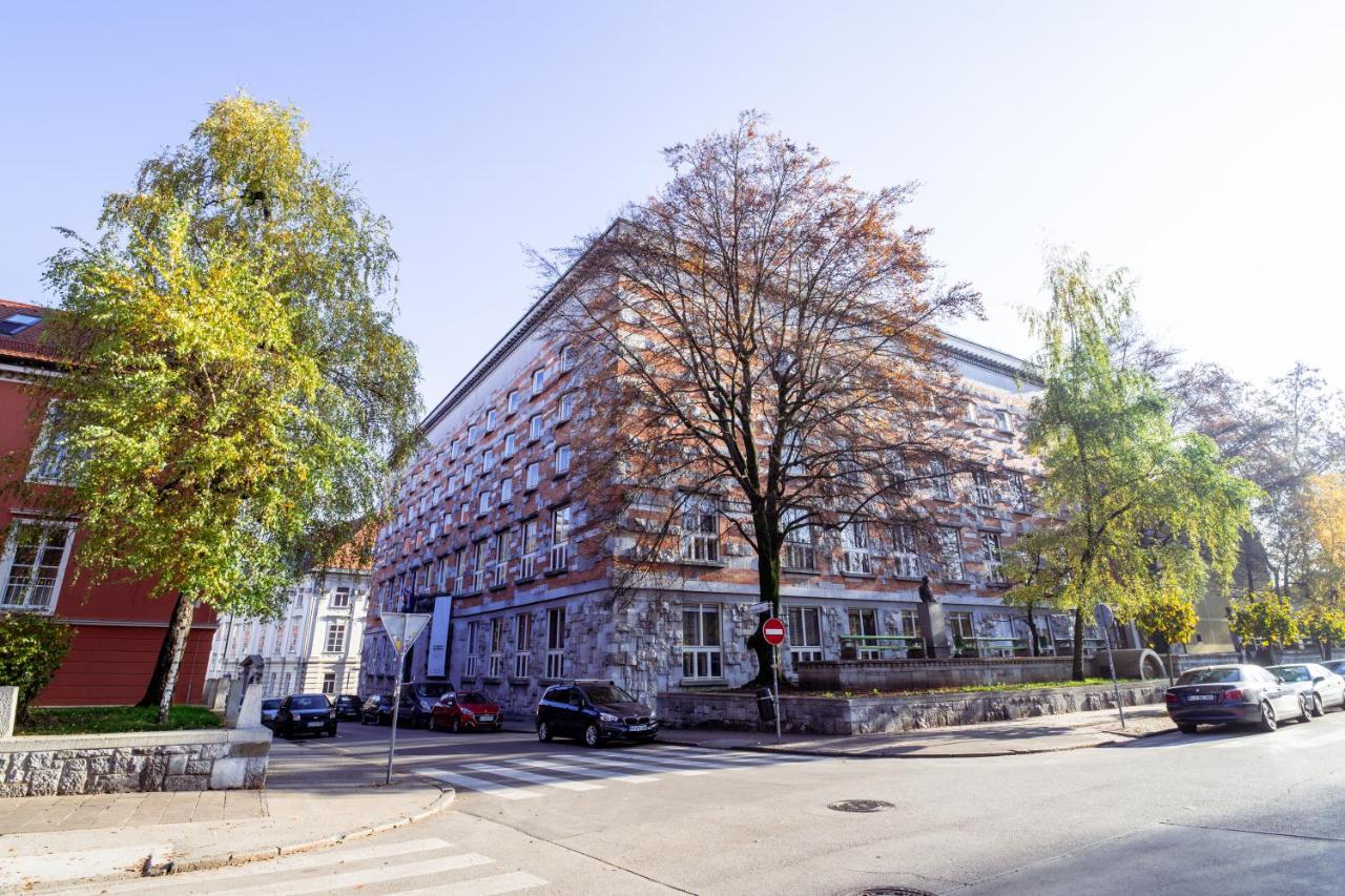 Central Oasis-With Parking Ljubljana Exteriör bild